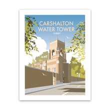 Load image into Gallery viewer, Carshalton Water Tower, Surrey Art Print