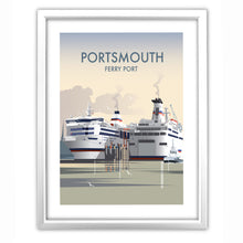 Load image into Gallery viewer, Portsmouth, Ferry Port Art Print