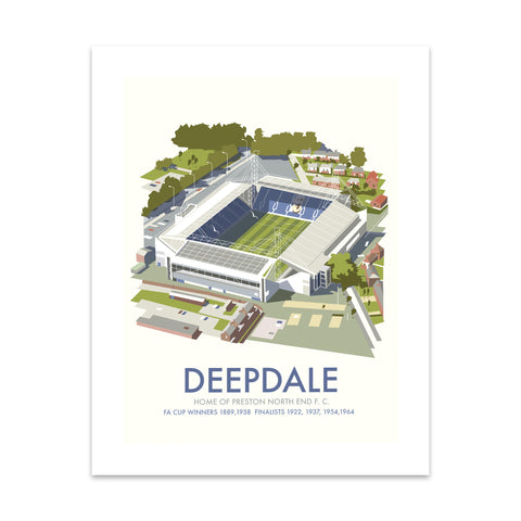 Deepdale, Preston North End F. C. Art Print