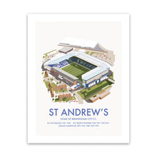 Load image into Gallery viewer, St Andrew'S, Birmingham City F.C. Art Print