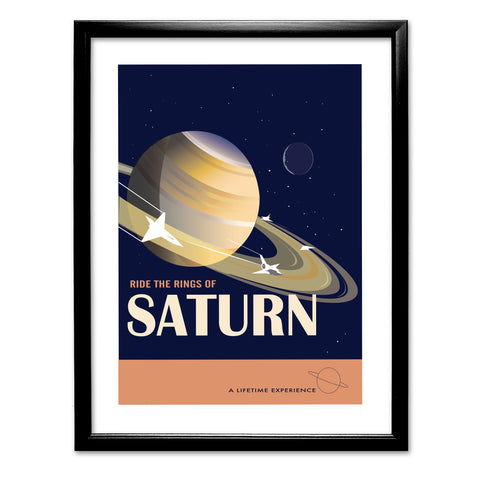Rings Of Saturn Art Print