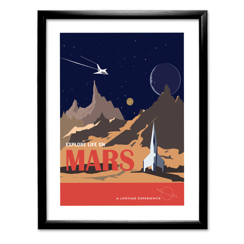 Life On Mars Art Print