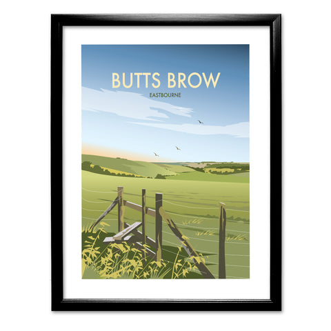 Butts Brow, Eastbourne Art Print