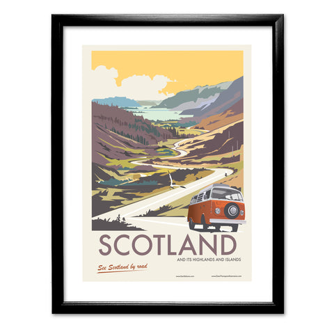 Scotland By Road 3 Art Print