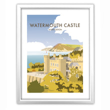 Load image into Gallery viewer, Watermouth Castle, North Devon Art Print