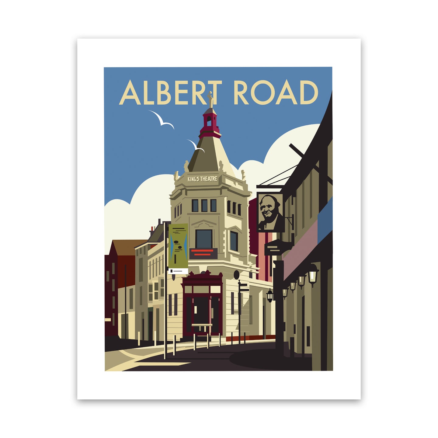 Albert Road Art Print