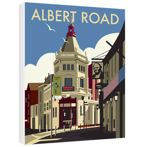 Albert Road, Portsmouth - Canvas