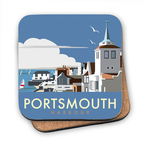 Portsmouth Harbour - Cork Coaster