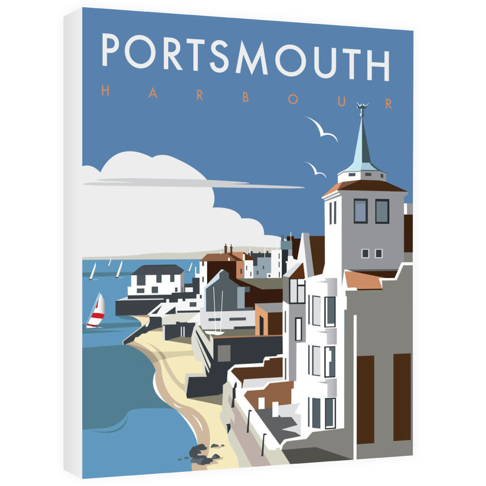 Portsmouth Harbour - Canvas
