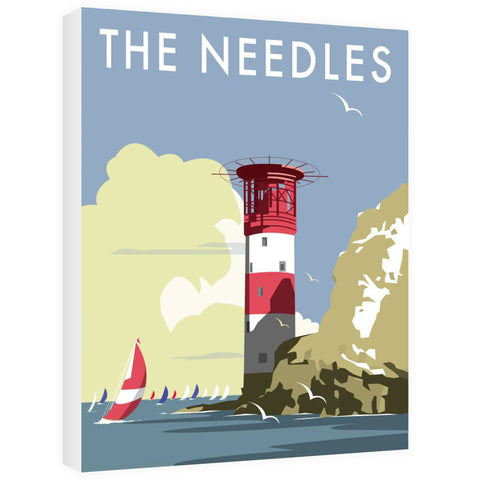 The Needles, Isle of Wight - Canvas