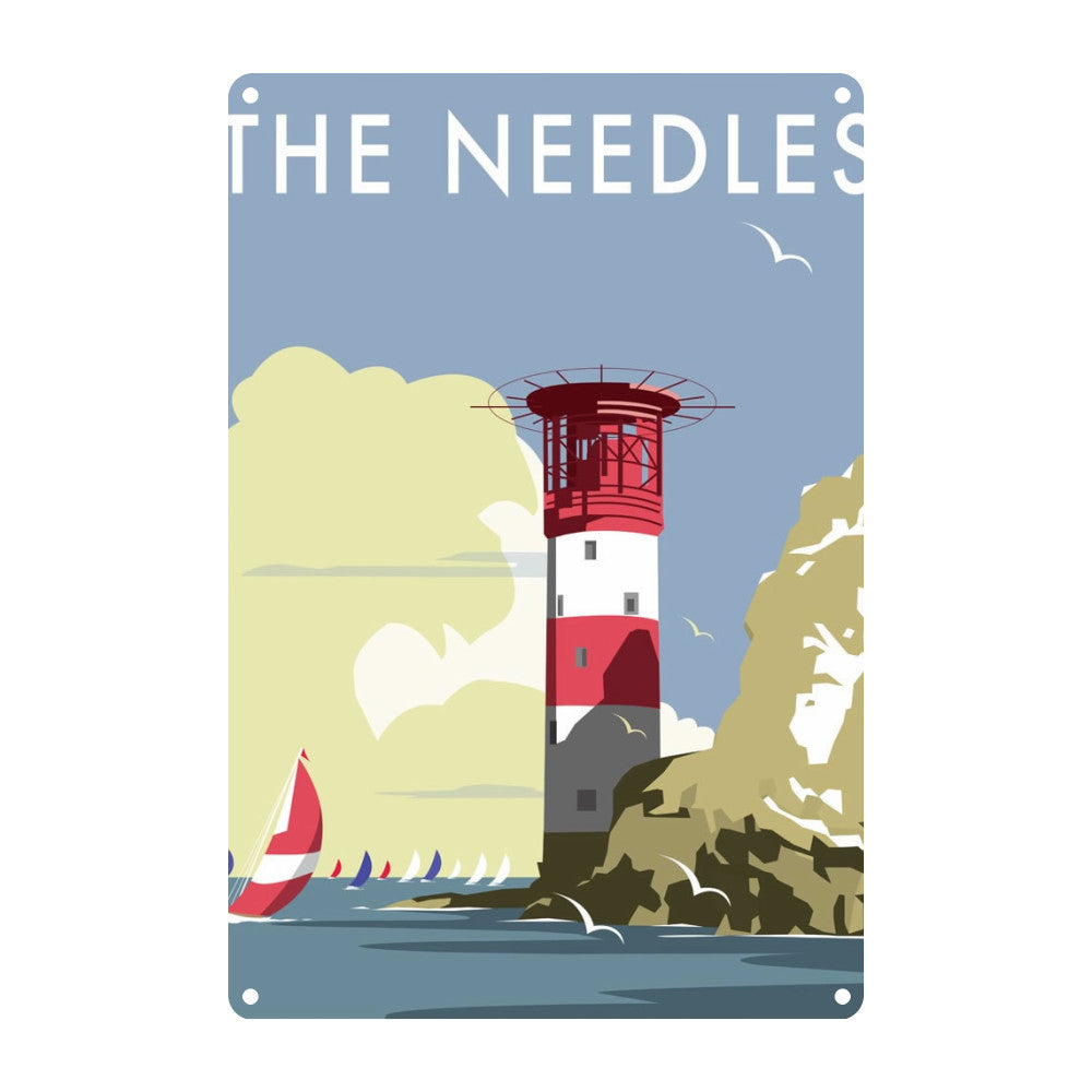 The Needles Metal Sign