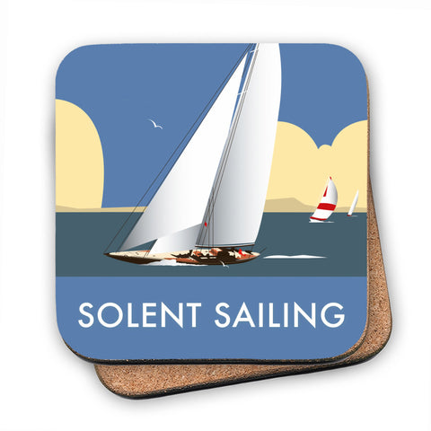 Solent Sailing - Cork Coaster