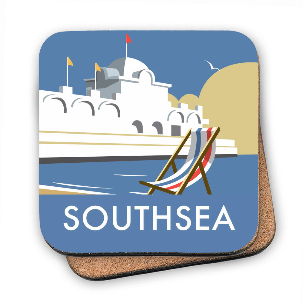 Southsea Pier, Portsmouth - Cork Coaster
