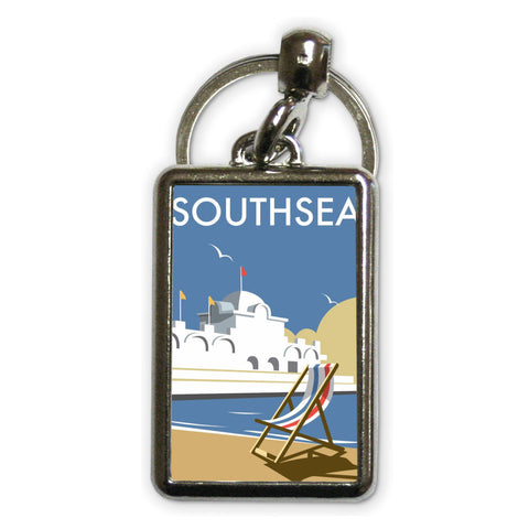 Southsea Metal Keyring