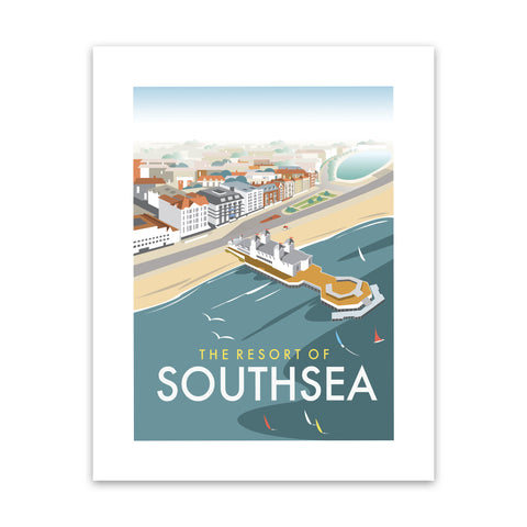 Resort of Southsea Art Print