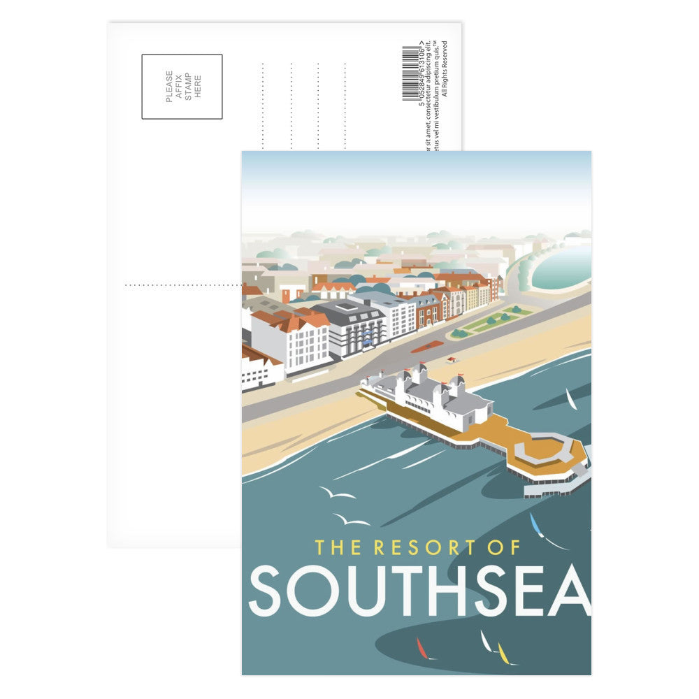 Resort of Southsea Postcard Pack of 8