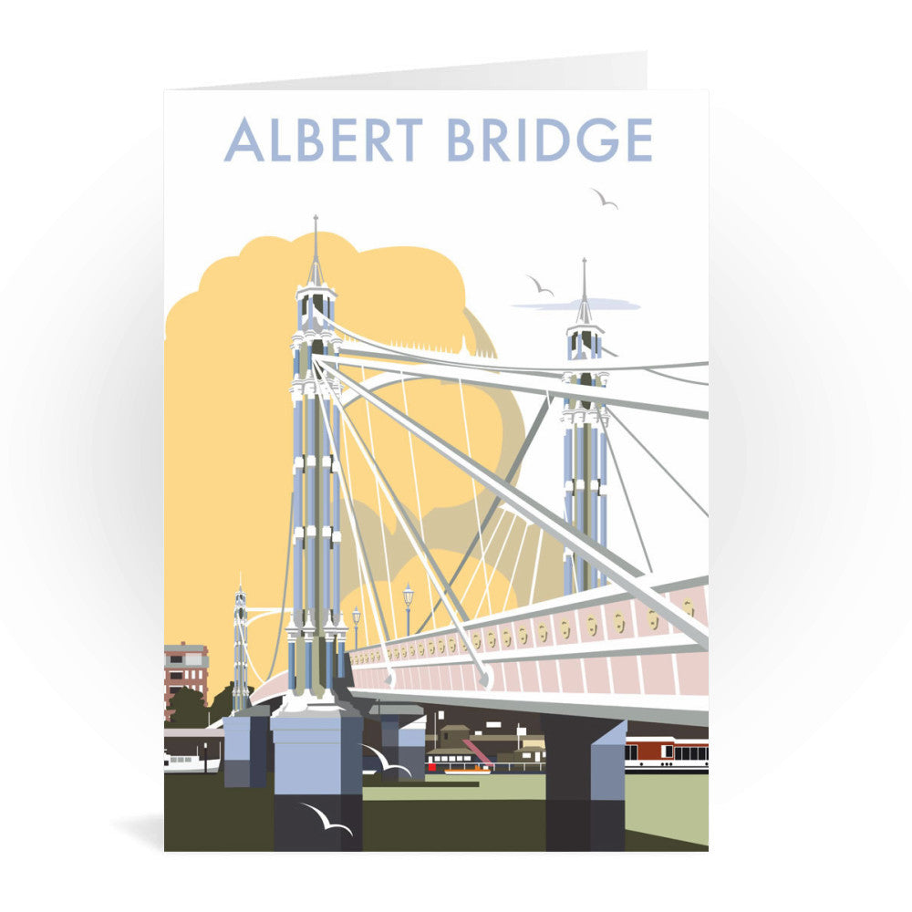 Albert Bridge Greeting Card