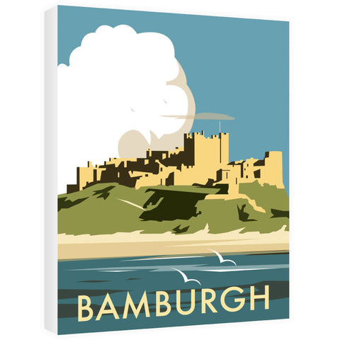Bamburgh Castle - Canvas