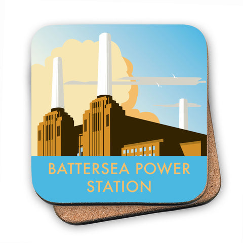 Battersea Power Station - Cork Coaster