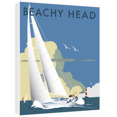 Sailing at Beachy Head - Canvas