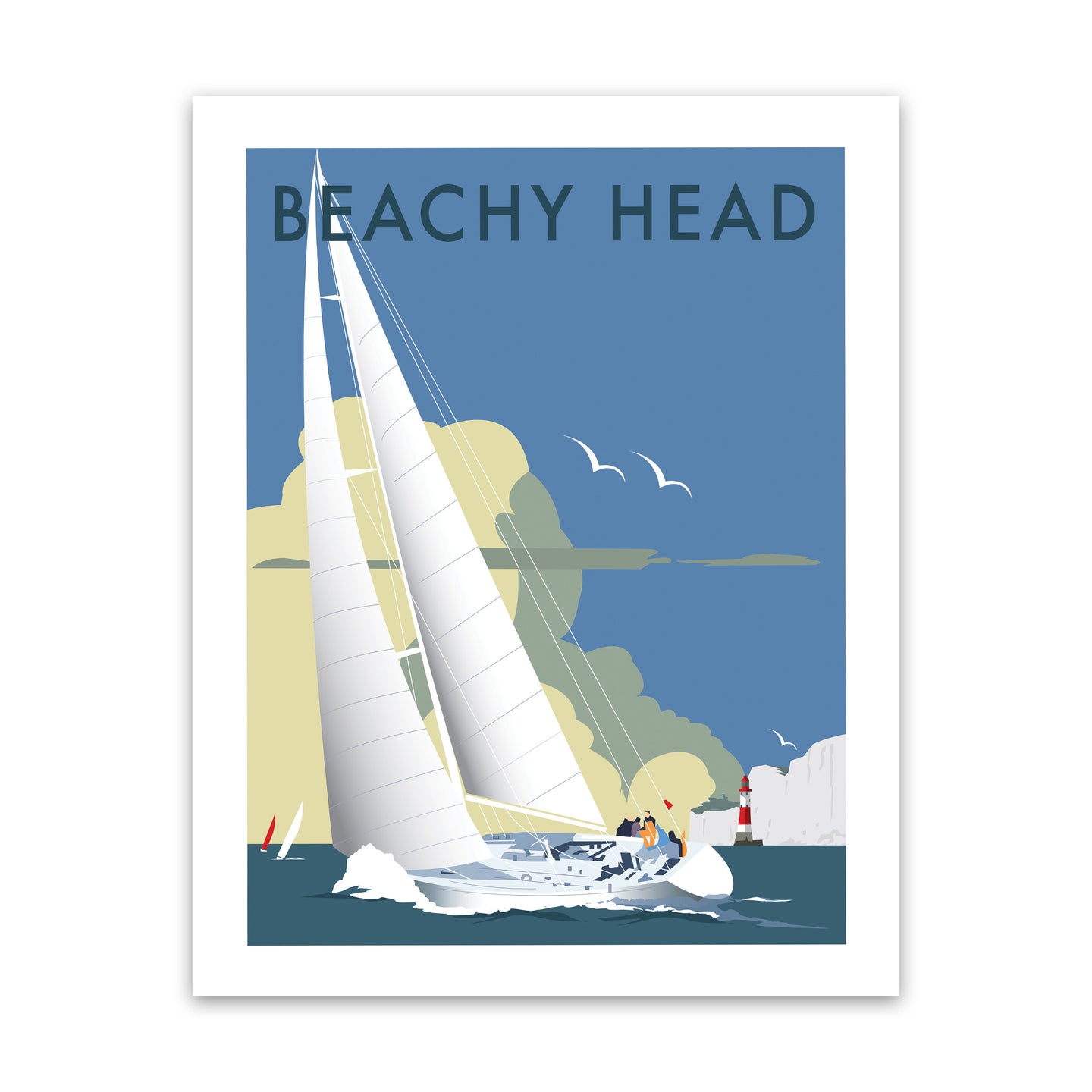 Beachy Head Art Print