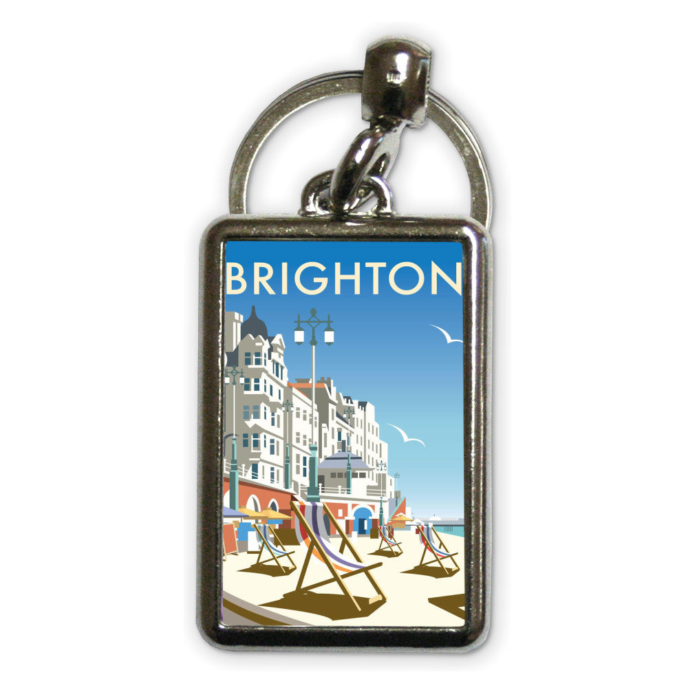 Brighton Metal Keyring