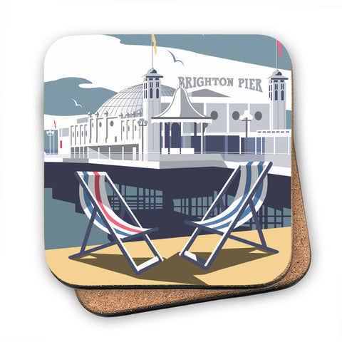 Brighton Pier - Cork Coaster