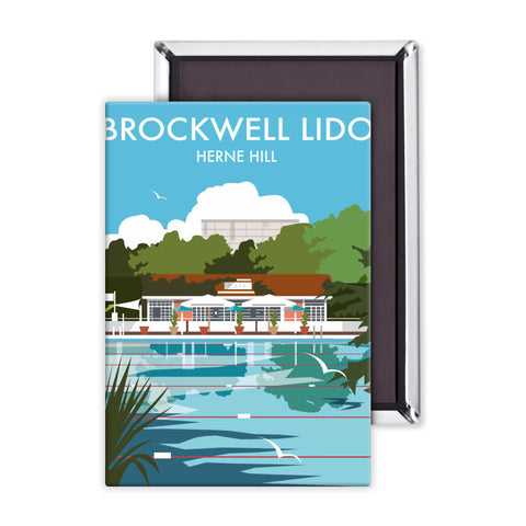 Brockwell Lido Magnet