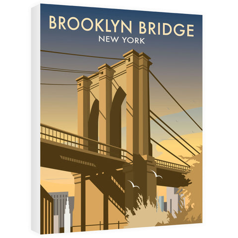 Brooklyn Bridge, New York - Canvas