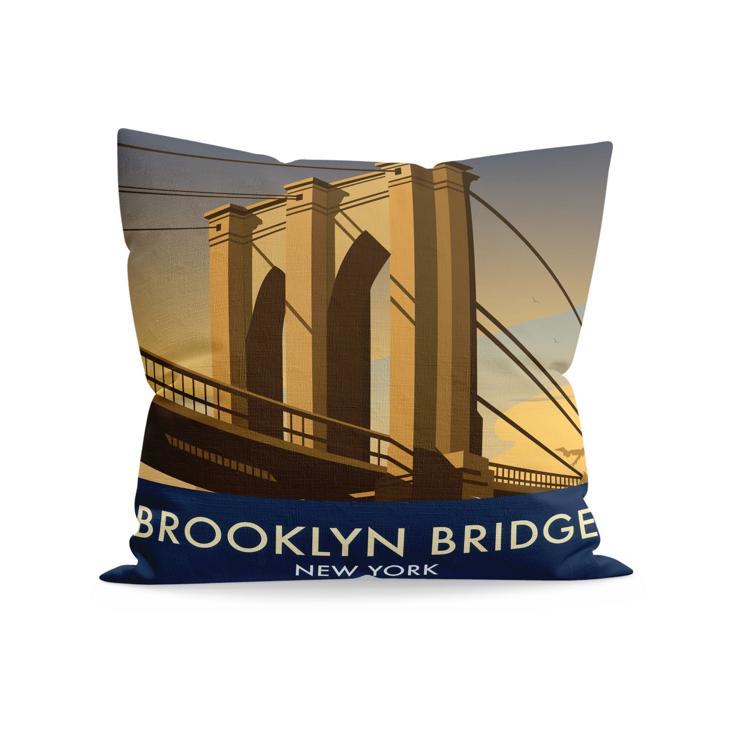 Brooklyn Bridge Cushion