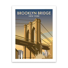 Load image into Gallery viewer, Brooklyn Bridge Art Print
