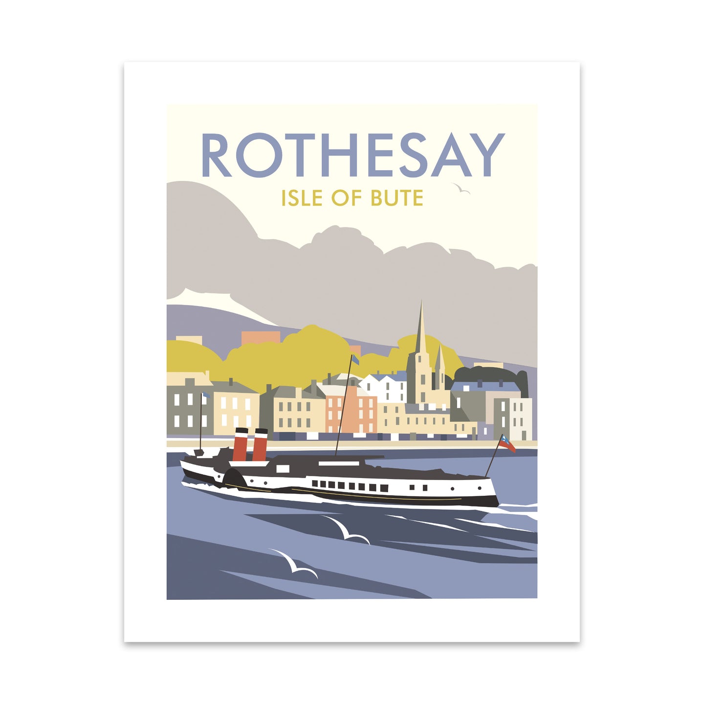 Rothesay, Isle of Bute Art Print