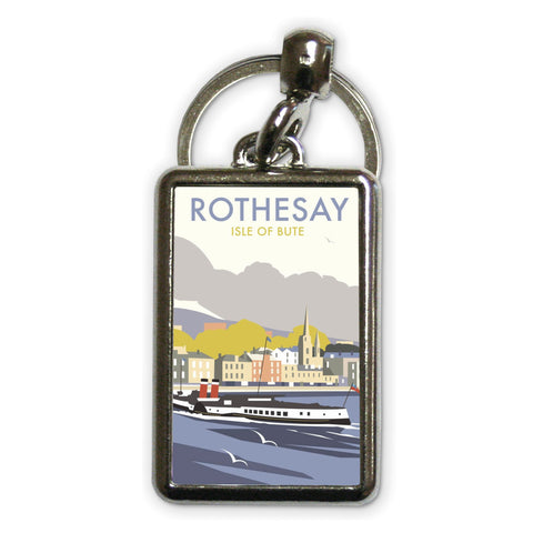 Rothesay, Isle of Bute Metal Keyring
