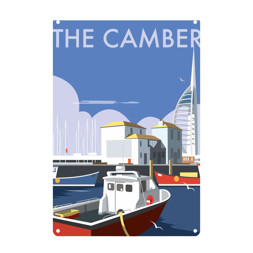 The Camber, Portsmouth V2 Metal Sign