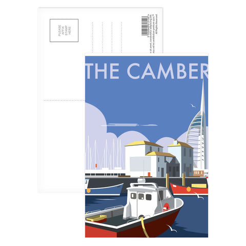 The Camber, Portsmouth V2 Postcard Pack of 8