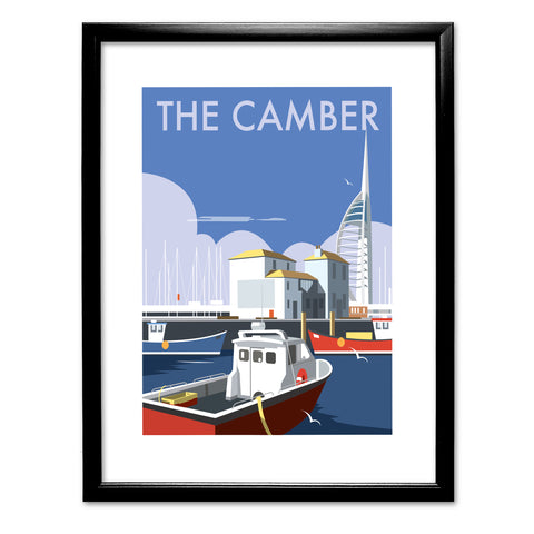 The Camber, Portsmouth V2 Art Print