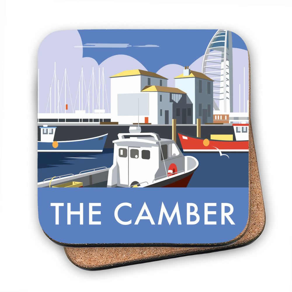 The Camber, Portsmouth - Cork Coaster