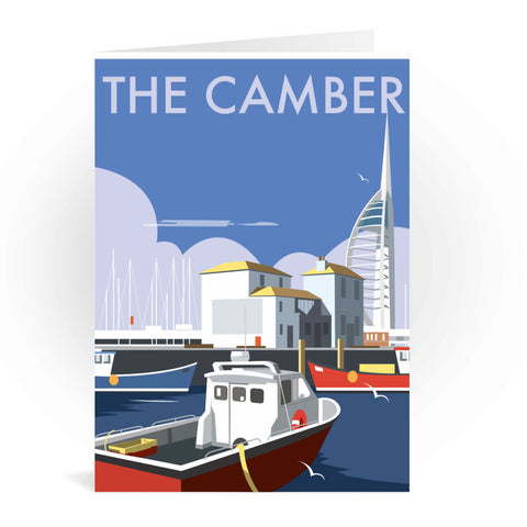The Camber, Portsmouth V2 Greeting Card