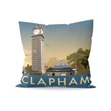 Load image into Gallery viewer, Clock Tower, Clapham Cushion
