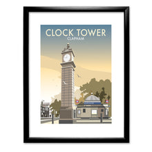 Load image into Gallery viewer, Clock Tower, Clapham Art Print
