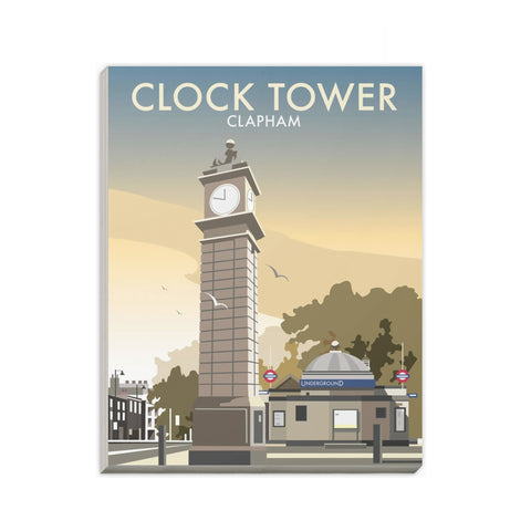 Clock Tower, Clapham A6 Notepad