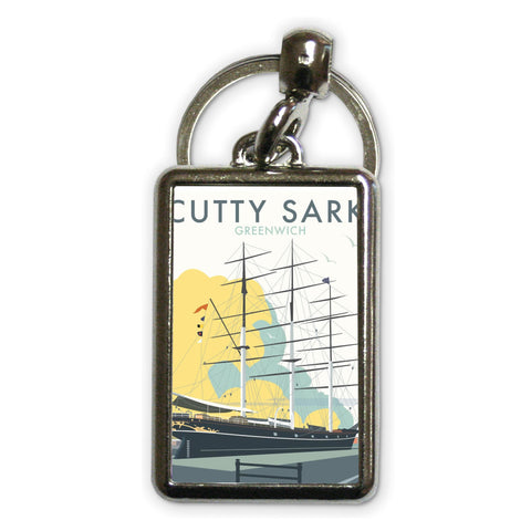 Cutty Sark Metal Keyring