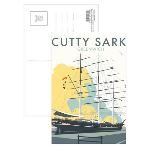 Cutty Sark Postcard Pack of 8