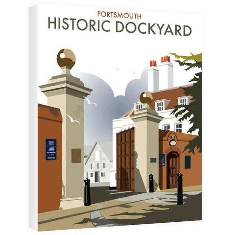 Portsmouth Historic Dockyard - Canvas
