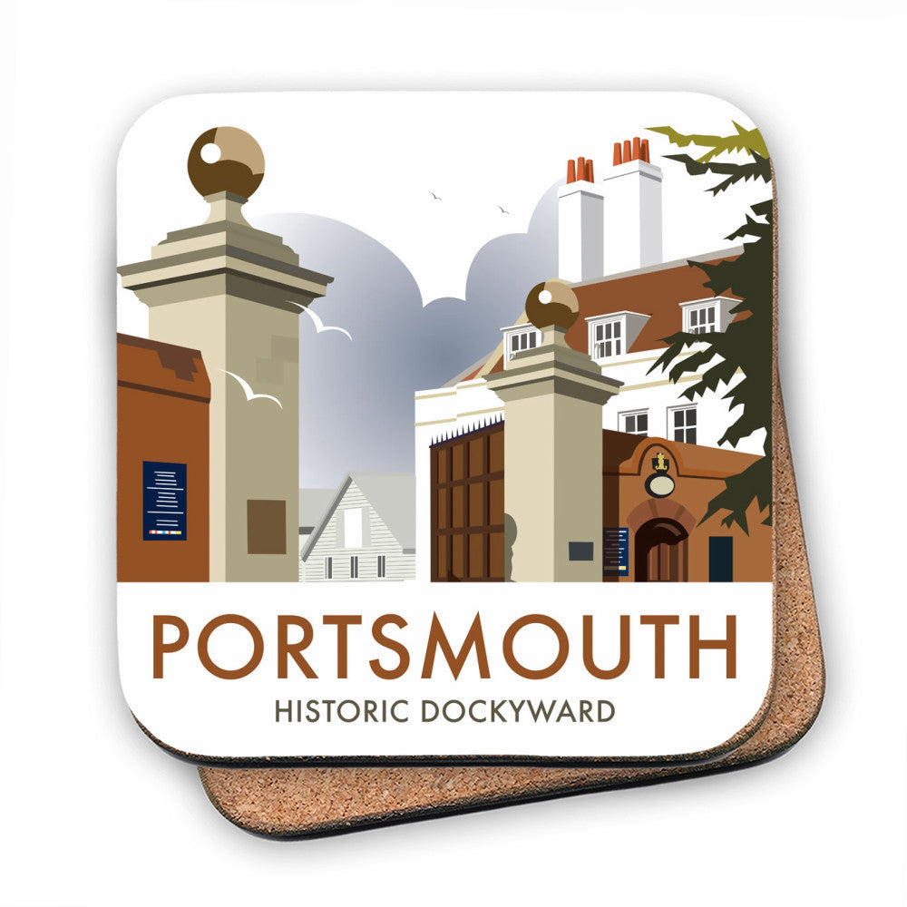 Portsmouth Historic Dockyard - Cork Coaster