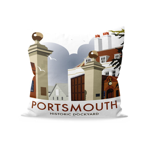 Portsmouth Dockyard Cushion