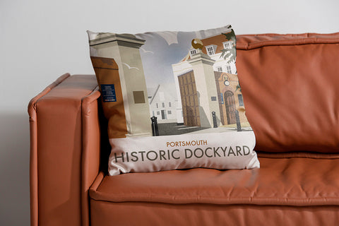 Portsmouth Dockyard Cushion