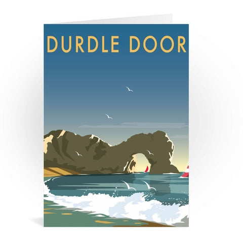 Durdle Door Greeting Card