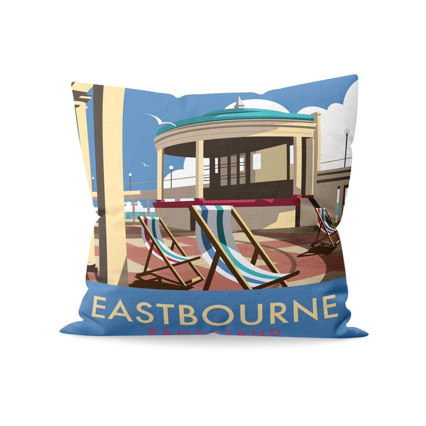 Eastbourne Bandstand Cushion