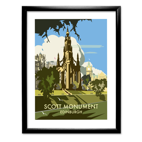 Scott Monument, Edinburgh Art Print